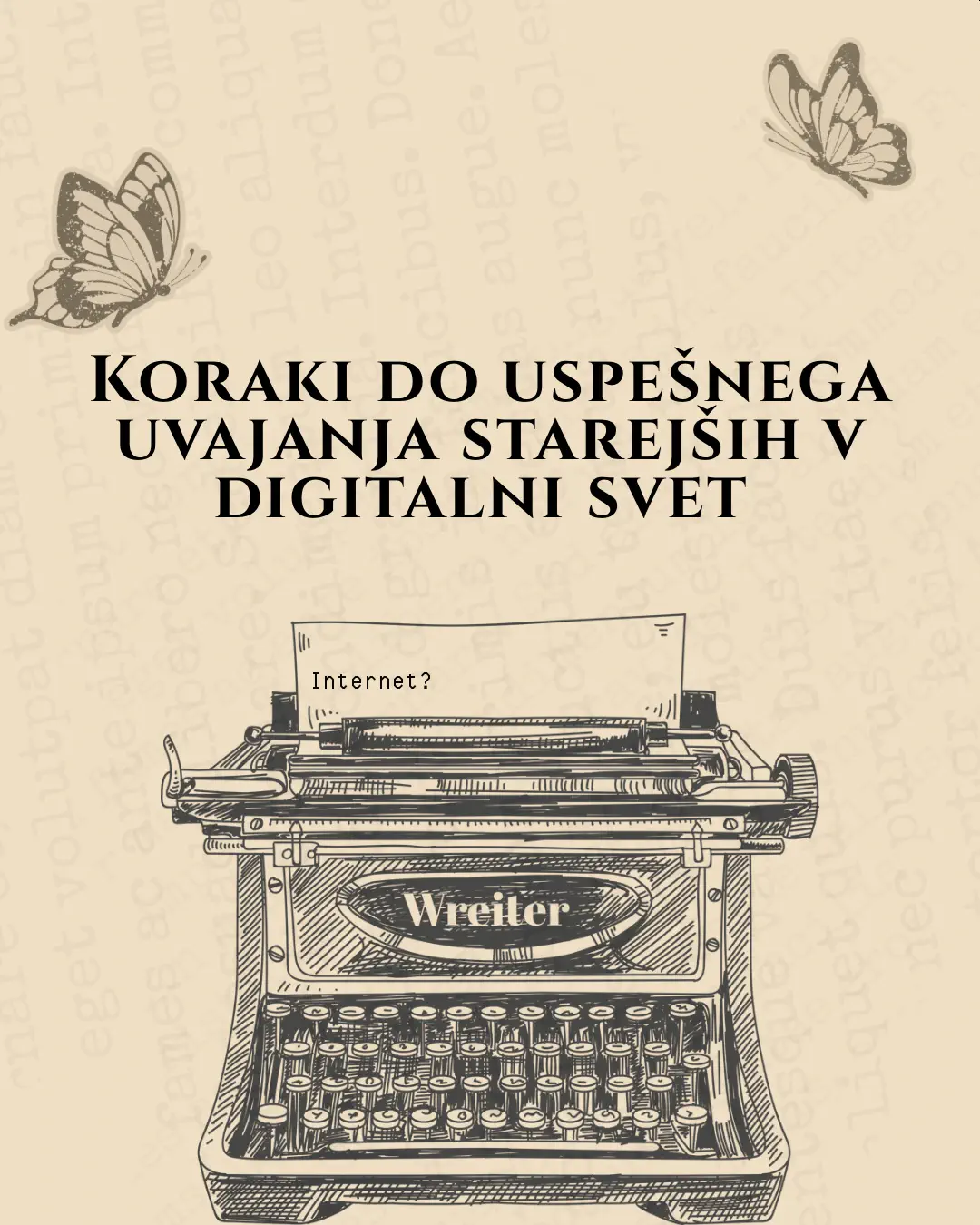 Koraki do uspešnega uvajanja starejših v digitalni svet