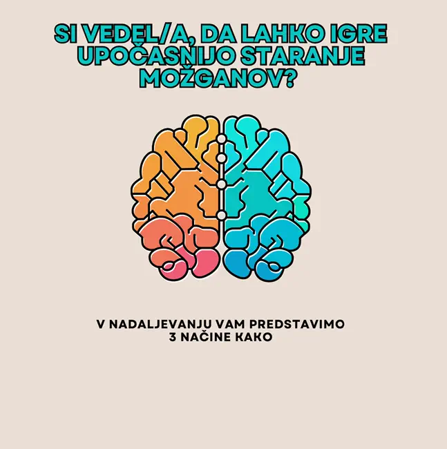 Igre in staranje možganov